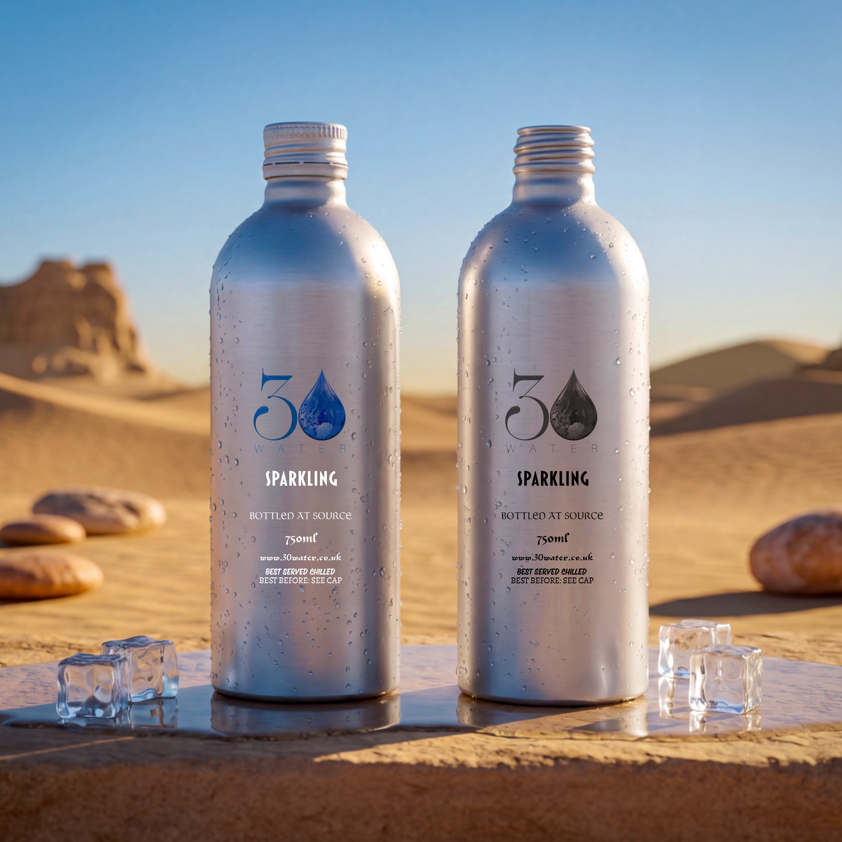 30Water Aluminium Bottle